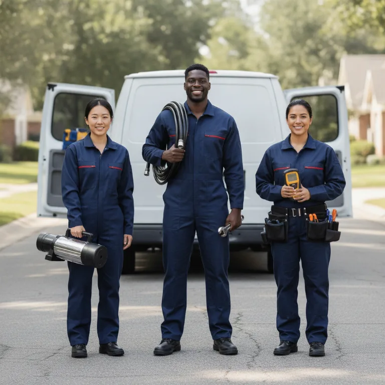 Kelder Leegpompen team in Saint-Gilles